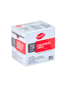 CAMBRO - 1252SLINB250 - Etiquetas disolubles - 3 x 5 cm - Blanco