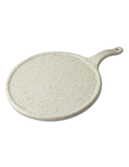 ADRIER - RNDPH2738-MBK Pack de 6 Unidades - Colección Terral - Tabla redonda grande - 27 cm Ø + 10 cm asa