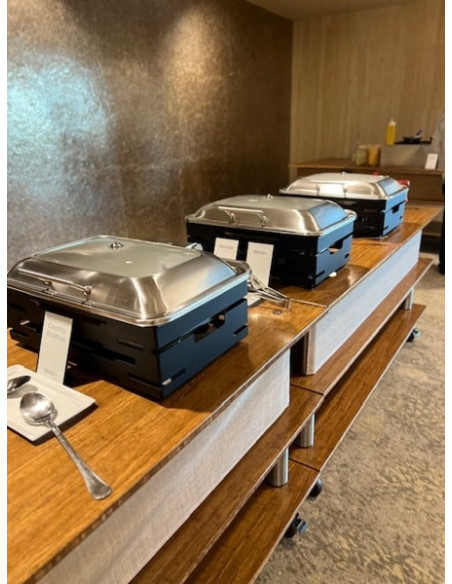 Calentador de Bandeja Multi Chef Negro Rosseto